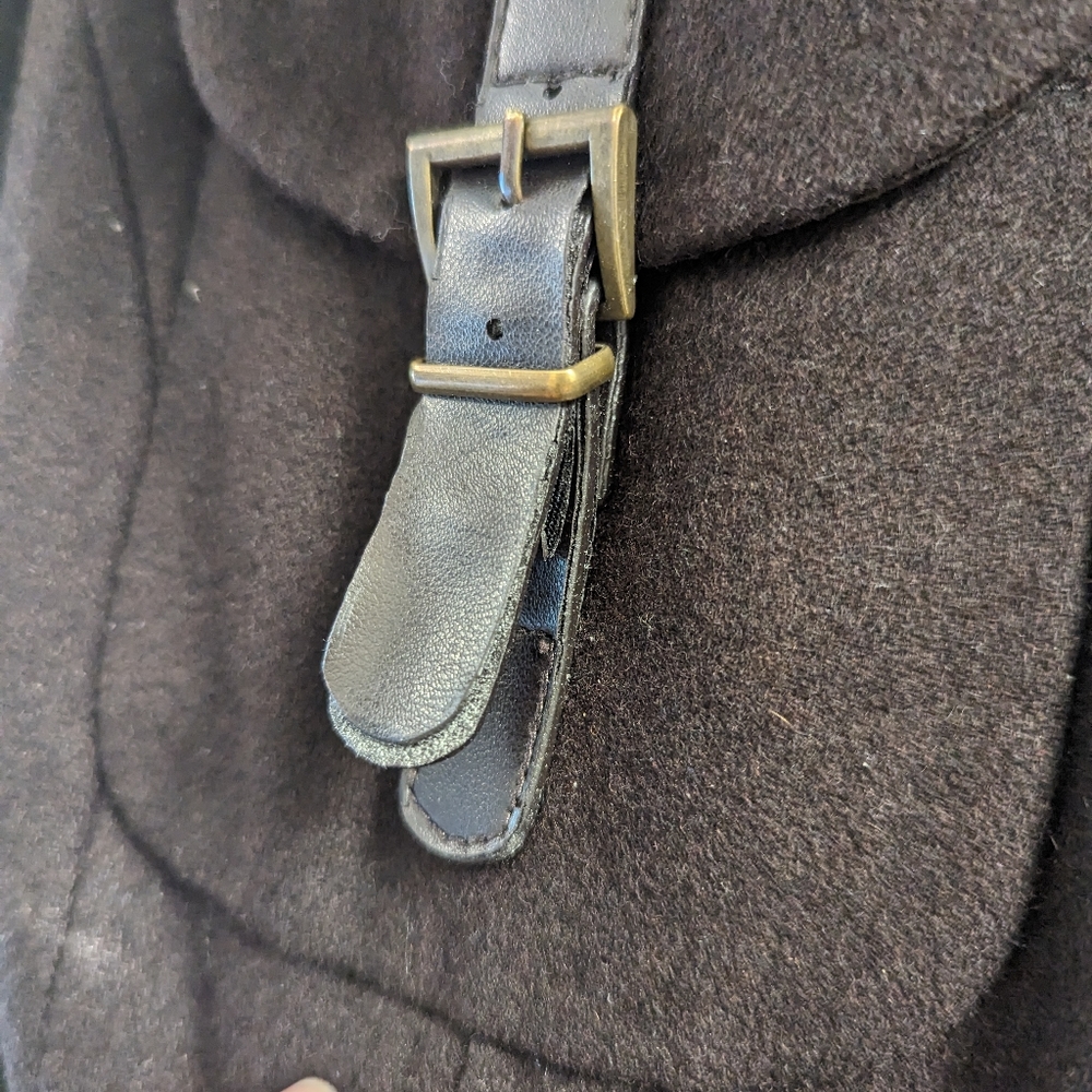 Zara Basic Wool Blend Jacket - Picture 7 of 8